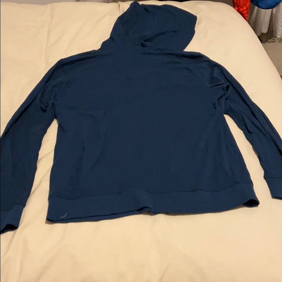 Blue zip up hoodies. Five four. - Picture 3 of 4